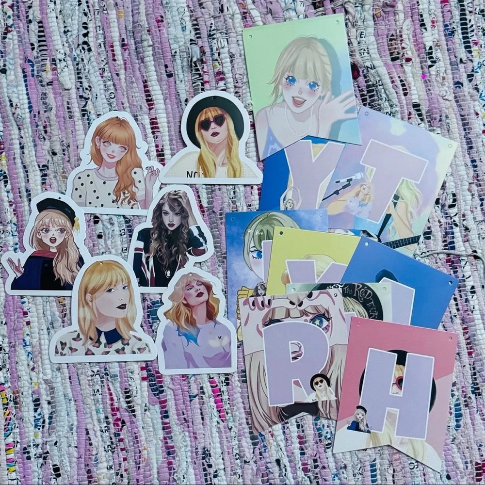 NWT‎ Swiftie (anime version) birthday party supplies!
